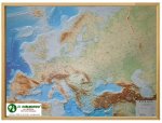 Europa - carta murale in rilievo